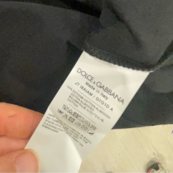 Dolce & Gabbana Platinum Drip T-shirt Realtà Parallela Limited Edition EU 52 - Picture 12 of 13